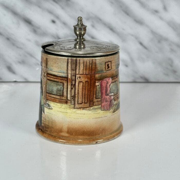 Rare Royal Doulton Dickensware Sairey Gamp Preserve Pot