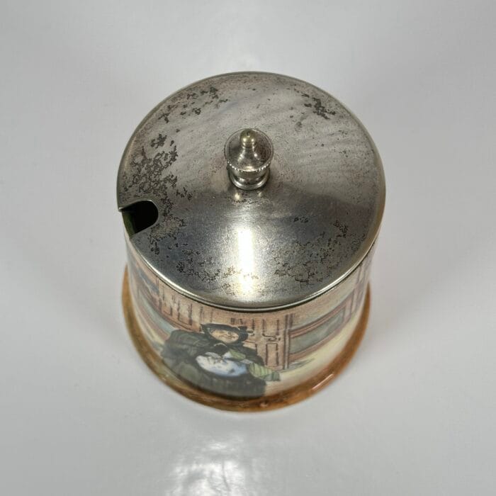 Rare Royal Doulton Dickensware Sairey Gamp Preserve Pot