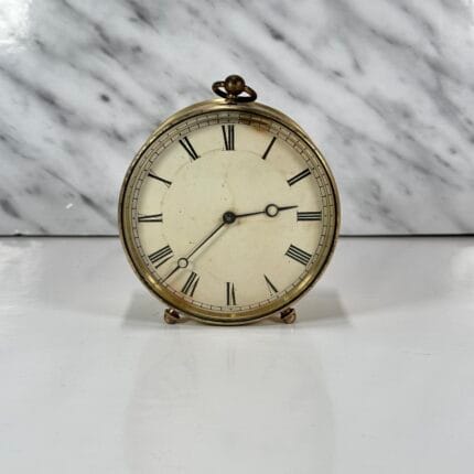 Antique French VAP Brevete Drum Clock, Spares/Repair