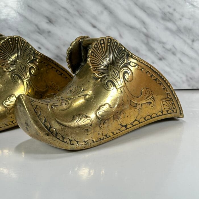 Antique Spanish Colonial Brass Stirrups, Conquistador Style, Horse Riding