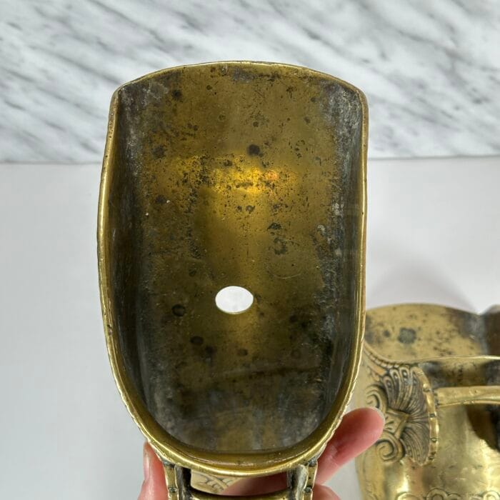 Antique Spanish Colonial Brass Stirrups, Conquistador Style, Horse Riding