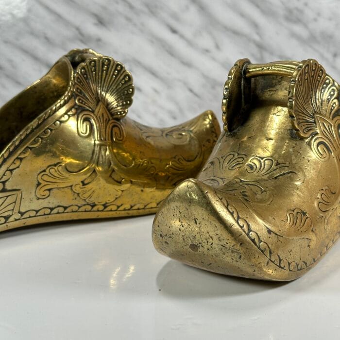 Antique Spanish Colonial Brass Stirrups, Conquistador Style, Horse Riding