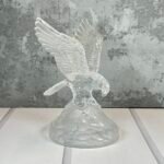 Vintage Cristal D'Arques Bald Eagle Crystal Figurine Collectable 24% Lead