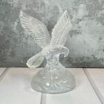 Vintage Cristal D'Arques Bald Eagle Crystal Figurine Collectable 24% Lead