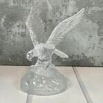 Vintage Cristal D'Arques Bald Eagle Crystal Figurine Collectable 24% Lead