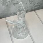 Vintage Cristal D'Arques Bald Eagle Crystal Figurine Collectable 24% Lead