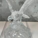 Vintage Cristal D'Arques Bald Eagle Crystal Figurine Collectable 24% Lead