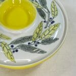 Vintage Poole Pottery Yellow Atomic Bay Leaf Tureen/Casserole - 1960s - Robert Jefferson