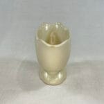 Vintage Dartmouth Devon Pottery Cream Mantel Vase / Planter - 93C