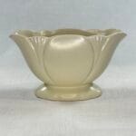 Vintage Dartmouth Devon Pottery Cream Mantel Vase / Planter - 93C