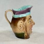 Rare Sarreguemines Majolica Matelot Sailor Jug - 1890s - French Antique