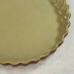 Vintage Stoneware Fluted Flan Dish - Quiche & Tart Baking - Rustic Kitchen