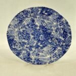 Laura Ashley Chintzware Dinner Plate - Blue Floral Pattern - Vintage Tableware