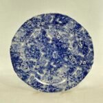 Laura Ashley Chintzware Dinner Plate - Blue Floral Pattern - Vintage Tableware