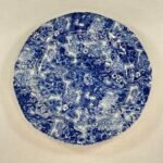 Laura Ashley Chintzware Dinner Plate - Blue Floral Pattern - Vintage Tableware