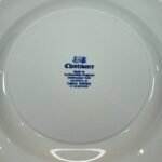 Laura Ashley Chintzware Dinner Plate - Blue Floral Pattern - Vintage Tableware