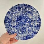 Laura Ashley Chintzware Dinner Plate - Blue Floral Pattern - Vintage Tableware