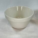 2x Vintage Mason Cash Pudding Basins - S36 & S30 - Cream White Stoneware Bowls