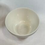 2x Vintage Mason Cash Pudding Basins - S36 & S30 - Cream White Stoneware Bowls