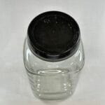 Vintage Tuck Shop Sweet Jar - Large Glass Jar with Lid - Retro Candy Storage - Made in England