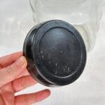 Vintage Tuck Shop Sweet Jar - Large Glass Jar with Lid - Retro Candy Storage - Made in England