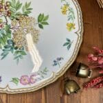 Royal Worcester Sandringham Cake/Gateau Plate, 13", Bone China, Floral, Gold Gilding