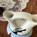 Vintage Native American Pottery Wedding Vase, Arizona Scene, Signed Jacinda Dineh