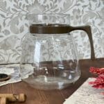 Vintage JAJ Pyrex Glass Coffee/Tea Pot, Retro 60s/70s, Made in England