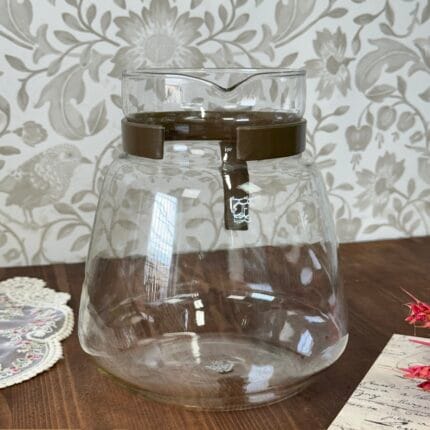 Vintage JAJ Pyrex Glass Coffee/Tea Pot, Retro 60s/70s, Made in England