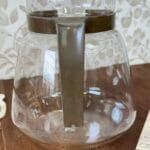 Vintage JAJ Pyrex Glass Coffee/Tea Pot, Retro 60s/70s, Made in England