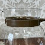 Vintage JAJ Pyrex Glass Coffee/Tea Pot, Retro 60s/70s, Made in England