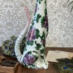 Large Vintage Italian Ceramic Cat 55cm Tall Retro Kitsch 1960s 70s Hand Painted