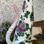 Large Vintage Italian Ceramic Cat 55cm Tall Retro Kitsch 1960s 70s Hand Painted