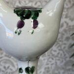 Large Vintage Italian Ceramic Cat 55cm Tall Retro Kitsch 1960s 70s Hand Painted