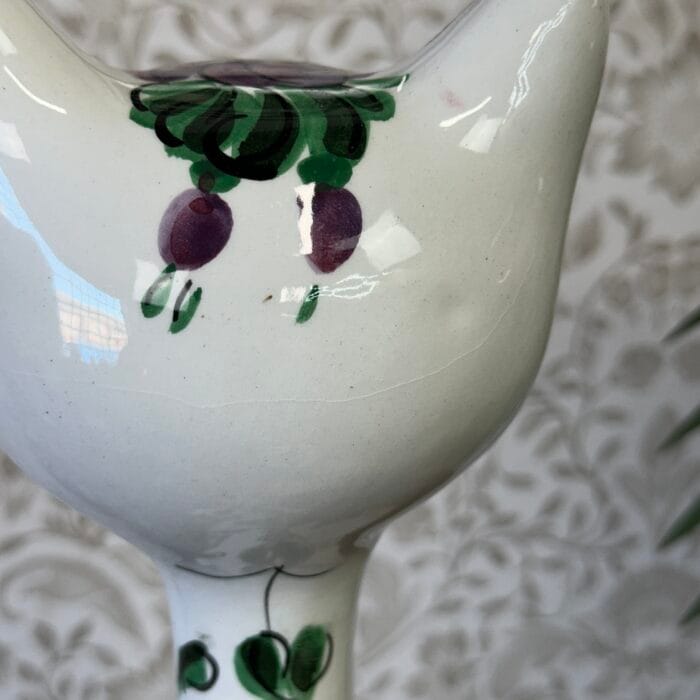 Large Vintage Italian Ceramic Cat 55cm Tall Retro Kitsch 1960s 70s Hand Painted