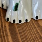 Large Vintage Italian Ceramic Cat 55cm Tall Retro Kitsch 1960s 70s Hand Painted