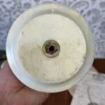 Vintage Alabaster Onyx Marble Candle Holders Pair Tall Elegant Stone Candlesticks