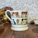 Emma Bridgewater Waitrose Dairy Cows Mug 2013 Half Pint Discontinued