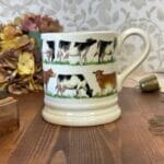 Emma Bridgewater Waitrose Dairy Cows Mug 2013 Half Pint Discontinued