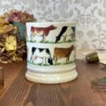 Emma Bridgewater Waitrose Dairy Cows Mug 2013 Half Pint Discontinued