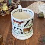 Emma Bridgewater Waitrose Dairy Cows Mug 2013 Half Pint Discontinued