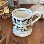 Emma Bridgewater Waitrose Dairy Cows Mug 2013 Half Pint Discontinued