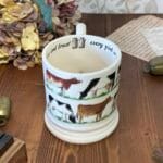 Emma Bridgewater Waitrose Dairy Cows Mug 2013 Half Pint Discontinued
