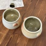 Muchelney Pottery Stoneware Jugs, Somerset England, Rustic Pair
