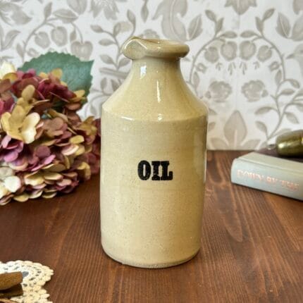 Vintage Pearson's Chesterfield Stoneware Oil Jar England