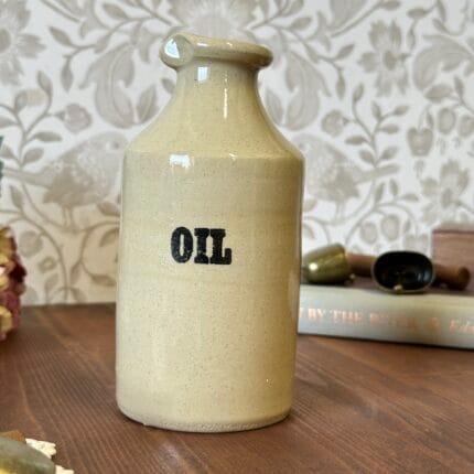Vintage Pearson's Chesterfield Stoneware Oil Jar England