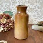 Antique Doulton Lambeth Stoneware Bottle Brown Collectable