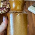 Antique Doulton Lambeth Stoneware Bottle Brown Collectable
