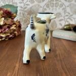 Vintage Delft Blue Holland Cow Creamer Milk Jug Windmill Hand Painted