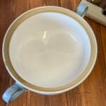 Denby Langley Castile Casserole Dish 2 Quart Blue White Lidded Stoneware